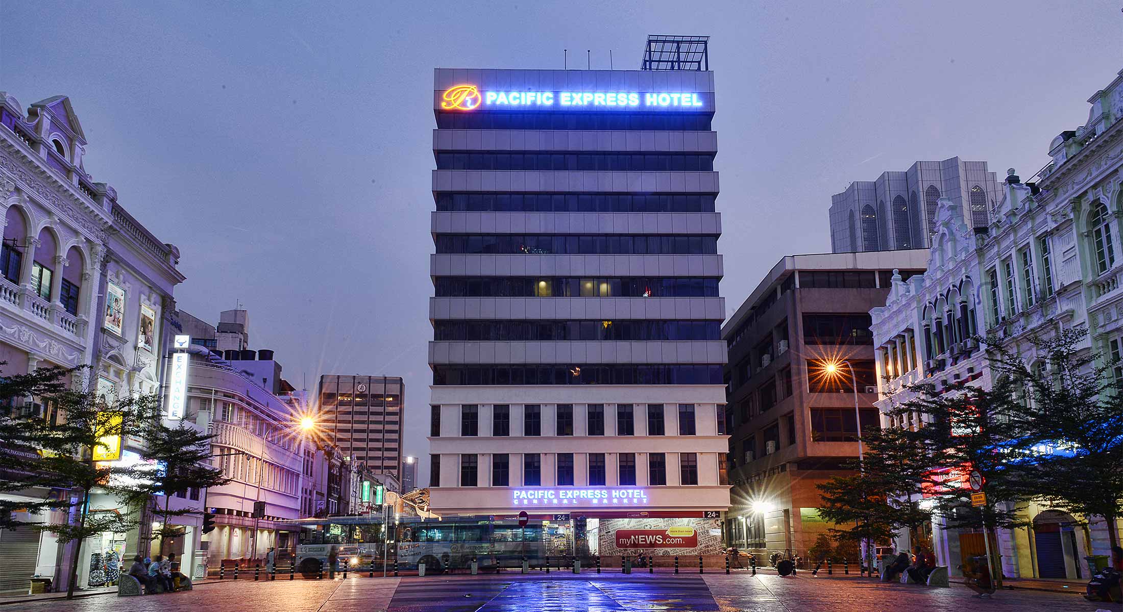 MyTravelution - Pacific Express Hotel Central Market